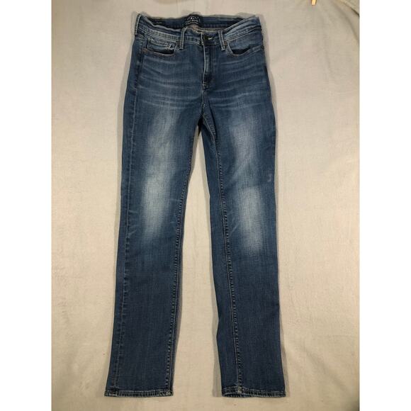 Lucky Brand Brook Straight Jeans women  Medium Wash Denim vintage, comfortable - Picture 2 of 8